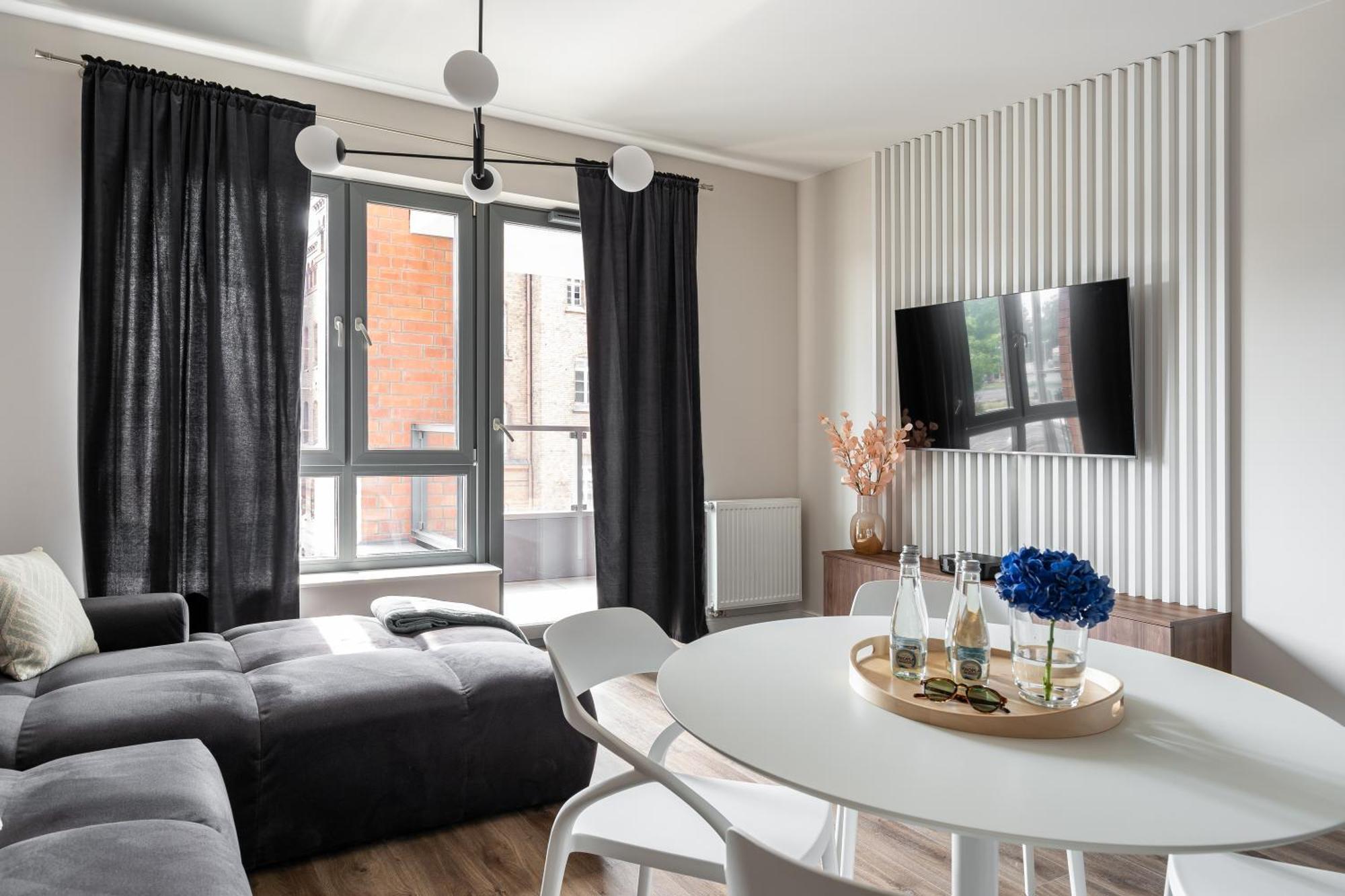 Scala 60C City Center Apartments With Parking By Lion Apartments Gdańsk Eksteriør bilde